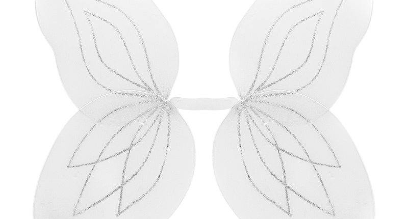 Widmann SRL VLEUGELS GLITTER, WIT