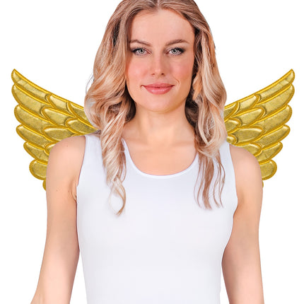 Widmann SRL Vleugels goud 57x26 cm