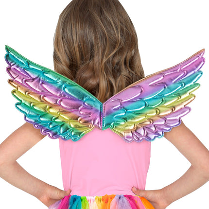 Widmann SRL Vleugels regenboog 43x22 cm