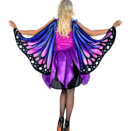 Widmann SRL Vlinder kostuum met vleugels