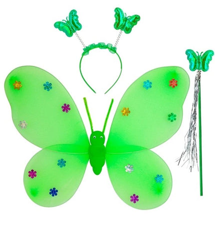 Widmann SRL Vlinder set groen Stijn