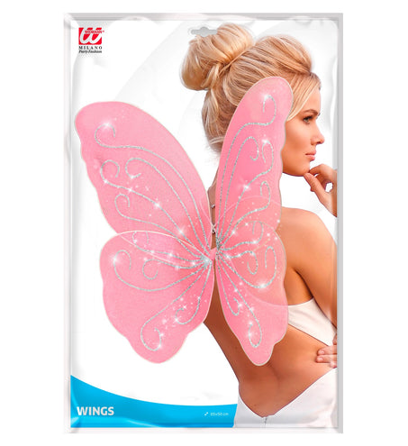 Widmann SRL Vlinder vleugels roze
