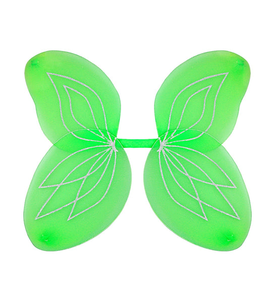 Widmann SRL Vlindervleugels glitter groen kinderen