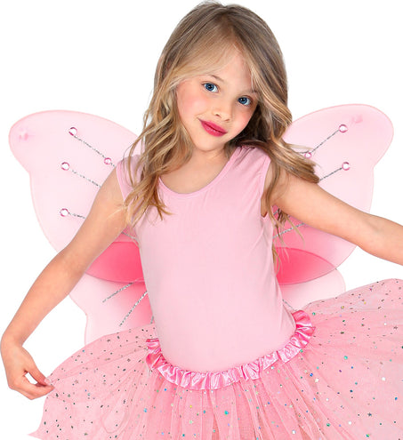 Widmann SRL Vlindervleugels met 12 steentjes