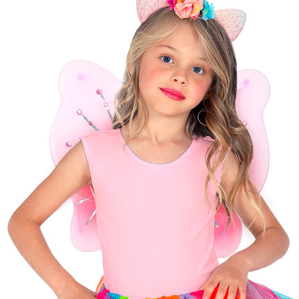 Widmann SRL Vlindervleugels met 12 steentjes