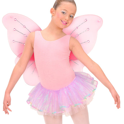 Widmann SRL Vlindervleugels met 12 steentjes