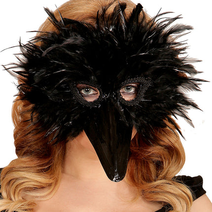 Widmann SRL Vogelmasker zwart