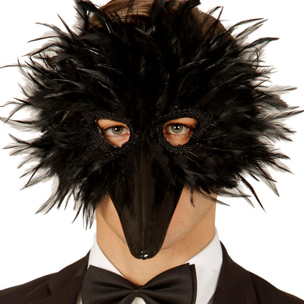 Widmann SRL Vogelmasker zwart