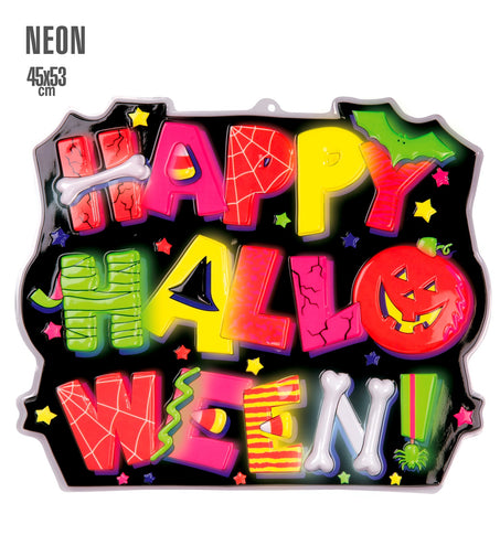 Widmann SRL Wanddecoratie Happy Halloween