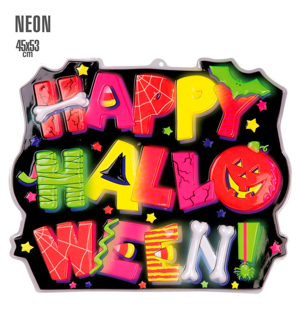 Widmann SRL Wanddecoratie Happy Halloween
