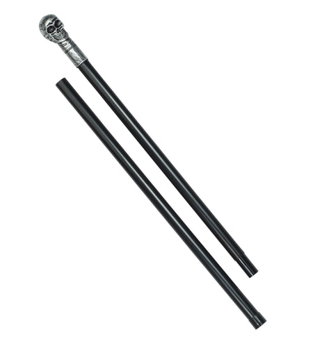 Widmann SRL Wandelstok met grappige schedel 3-delig