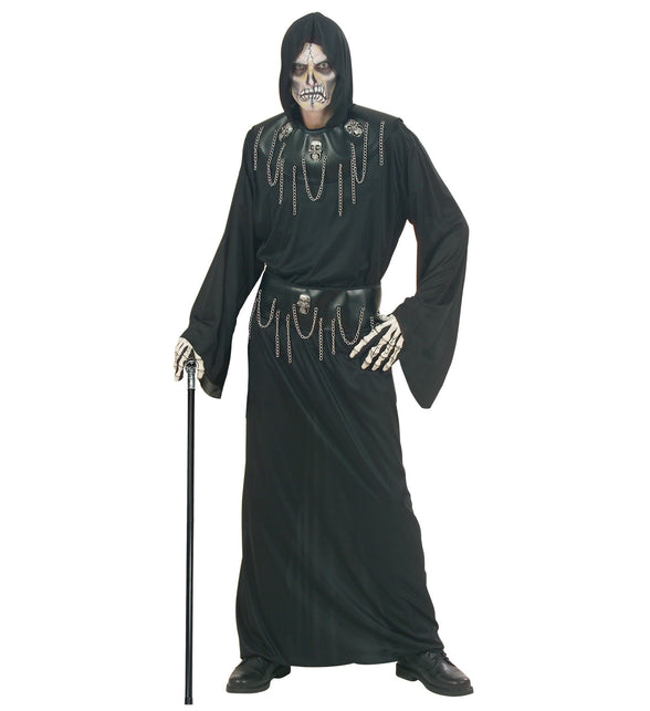 Widmann SRL Wandelstok met grappige schedel 3-delig