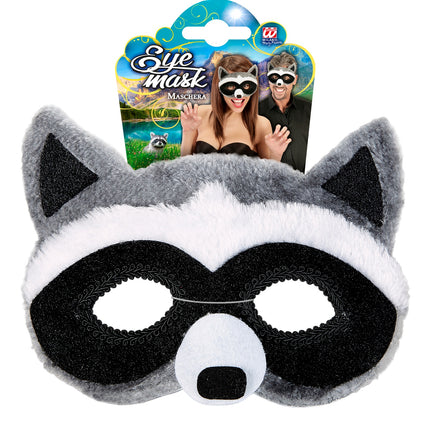 Widmann SRL Wasbeer masker met oortje