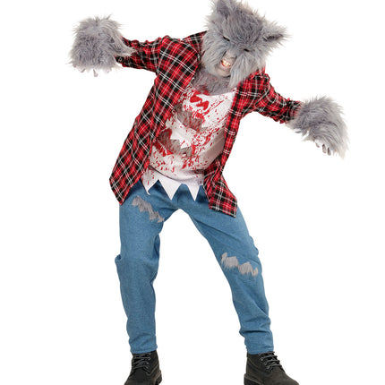 Widmann SRL Weerwolven pakken met masker voor kids