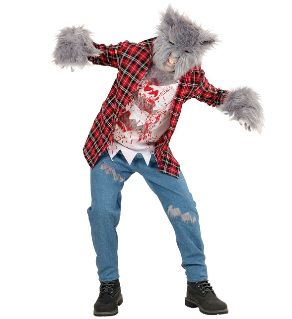 Widmann SRL Weerwolven pakken met masker voor kids