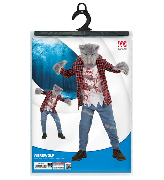 Widmann SRL Weerwolven pakken met masker voor kids