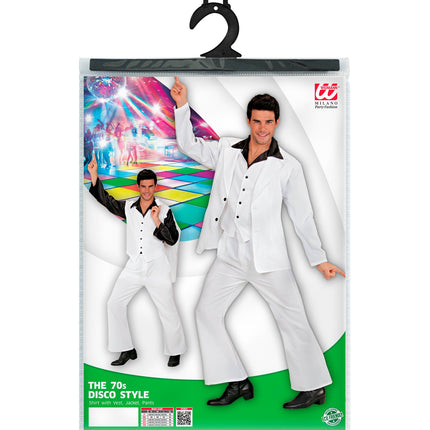 Widmann SRL Wit heren pak disco