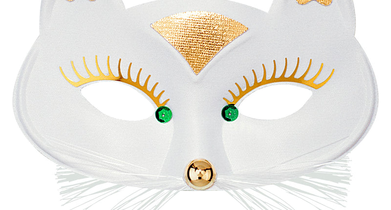 Widmann SRL Wit oogmasker kat