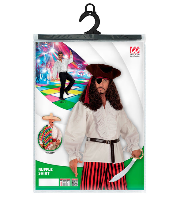 Widmann SRL Witte blouse met ruches