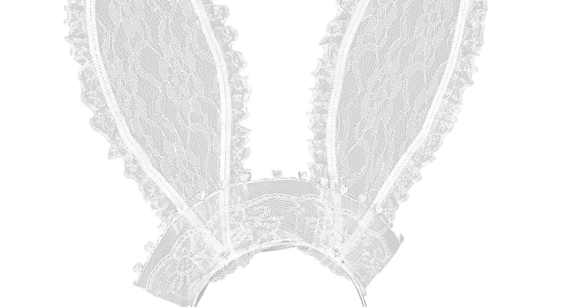 Widmann SRL Witte kanten konijnenoren