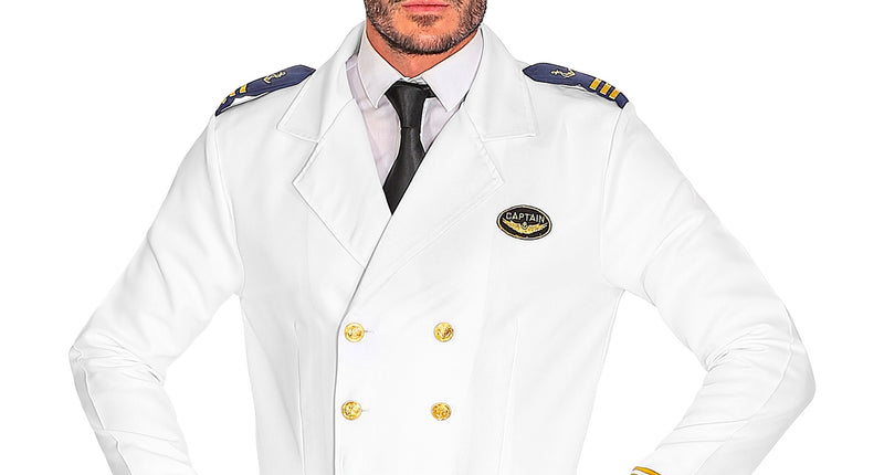 Widmann SRL Witte kapiteinsjas
