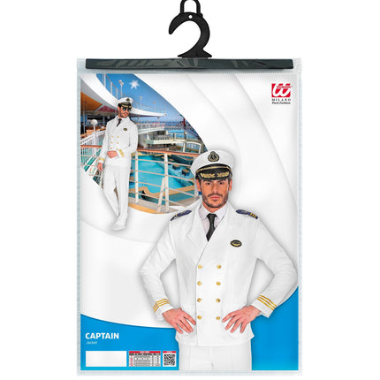 Widmann SRL Witte kapiteinsjas