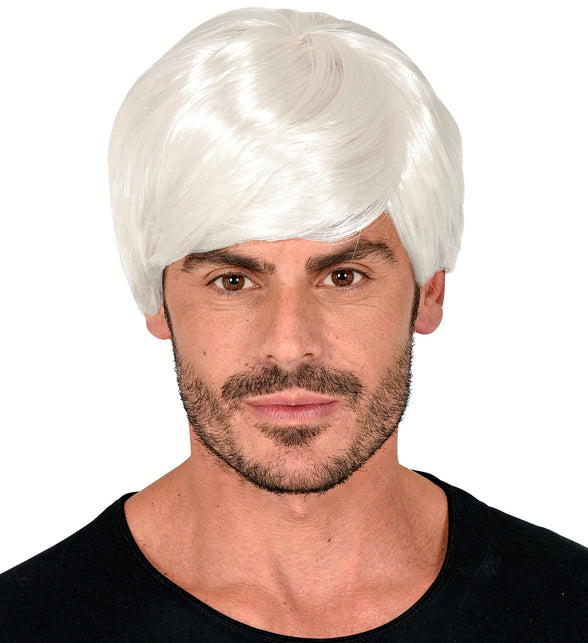 Widmann SRL Witte karakter pruik heren