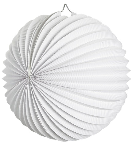 Widmann SRL Witte lampion decoratie