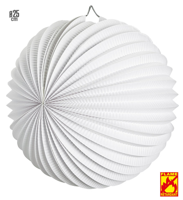 Widmann SRL Witte lampion decoratie