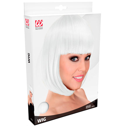 Widmann SRL Witte Lou Lou pruik