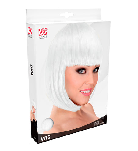 Widmann SRL Witte Lou Lou pruik