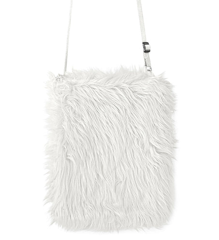 Widmann SRL Witte pluche handtas