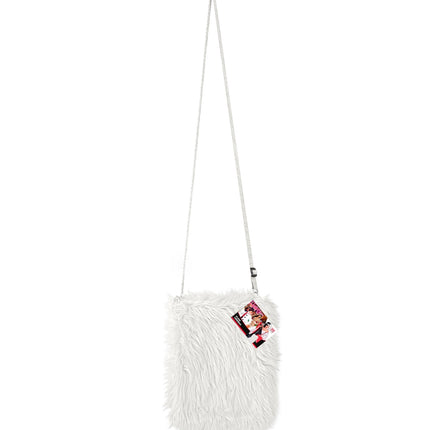 Widmann SRL Witte pluche handtas