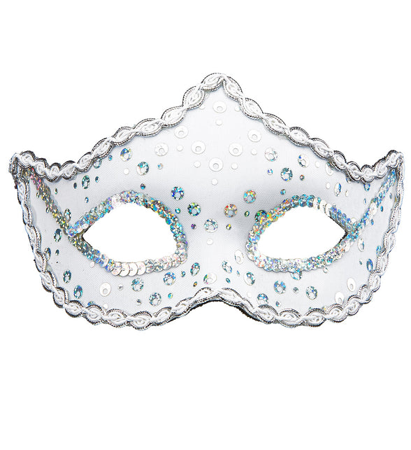 Widmann SRL Witte Rialto oogmaskers