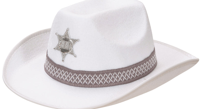 Widmann SRL Witte Sheriff Cowboyhoed