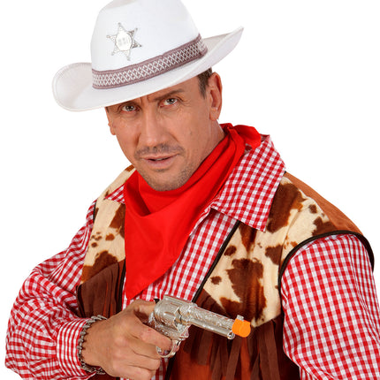 Widmann SRL Witte Sheriff Cowboyhoed
