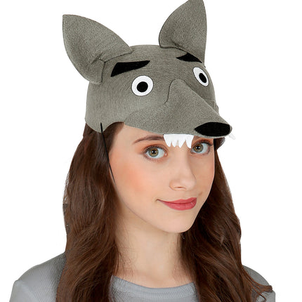 Widmann SRL Wolven hoed kinderen