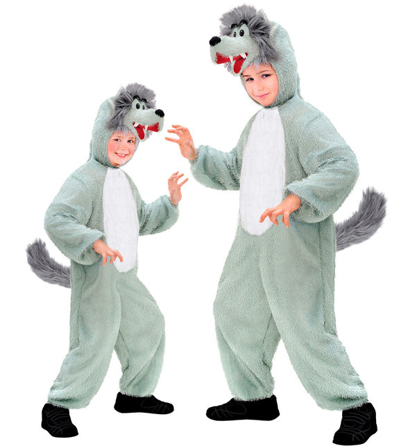 Widmann SRL Wolven pak kind boze wolf