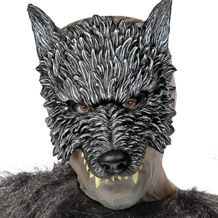 Widmann SRL Wolvenmasker zonder kin