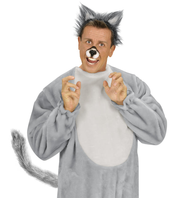 Widmann SRL Wolvenstaart grijs