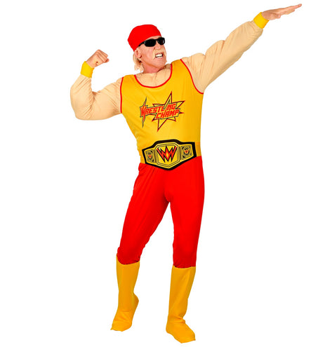 Widmann SRL Worstelaar pak Benny volwassenen