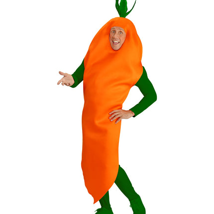 Widmann SRL Wortelpak Schrabbel volwassenen unisex