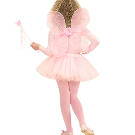 Widmann SRL Zacht roze fee verkleedsetjes