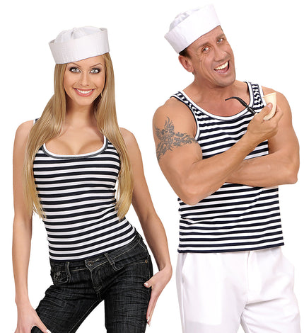 Widmann SRL Zeeman marine gestreept shirt unisex