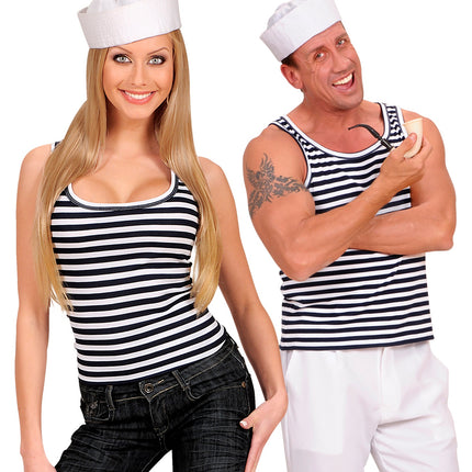 Widmann SRL Zeeman marine gestreept shirt unisex