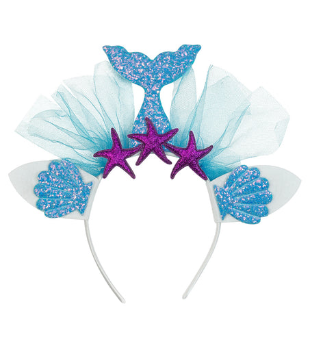 Widmann SRL Zeemeermin tiara blauw