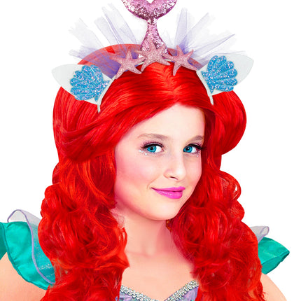 Widmann SRL Zeemeermin tiara roze