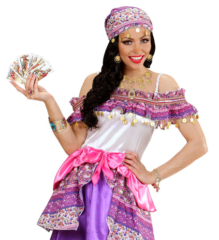 Widmann SRL Zigeuner ketting en oorbellen