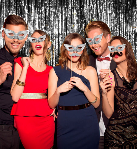 Widmann SRL Zilver oogmasker papillon