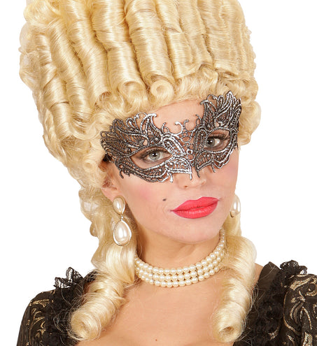 Widmann SRL Zilveren antieke oogmaskertjes